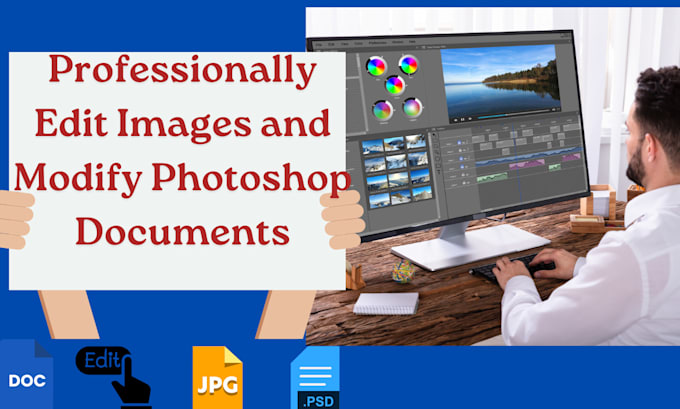 Document Modify Design Professionally edit images and modify photoshop document by Jethro ...