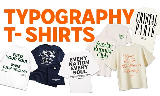design clean luxury typography tees that elevate your brand