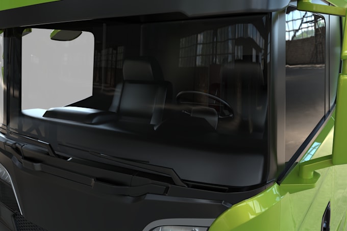do 3d car model, truck, automotive vehicle design, for 3d printing