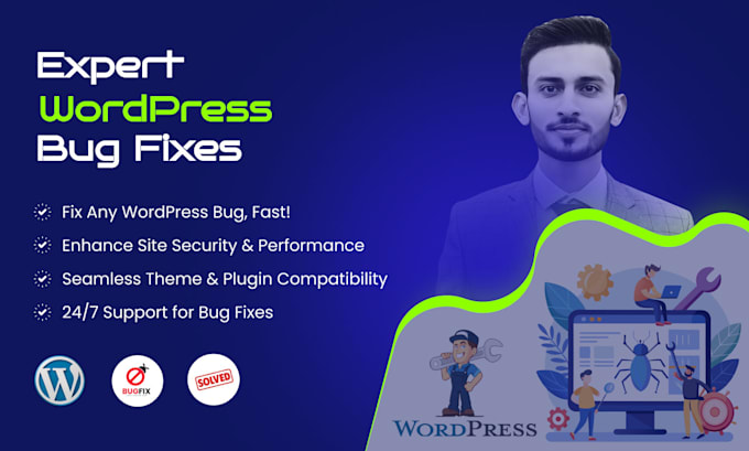quickly fix wordpress bugs, fix wordpress errors, wordpress issues fixes, PHP