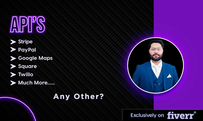 develop, fix, do any API integration or API development with php