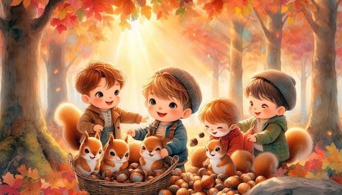 illustrate children story book illustration and story book