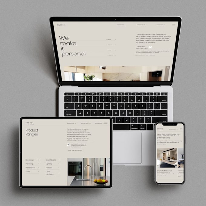 clone design or redesign showit website booking portfolio website