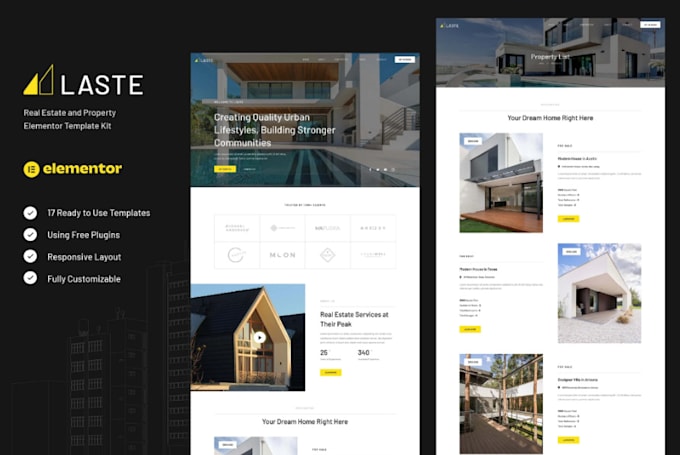 professional property management website in wordpress