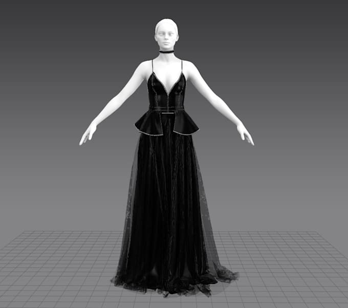 create 3d models of clothes with marvelous designer