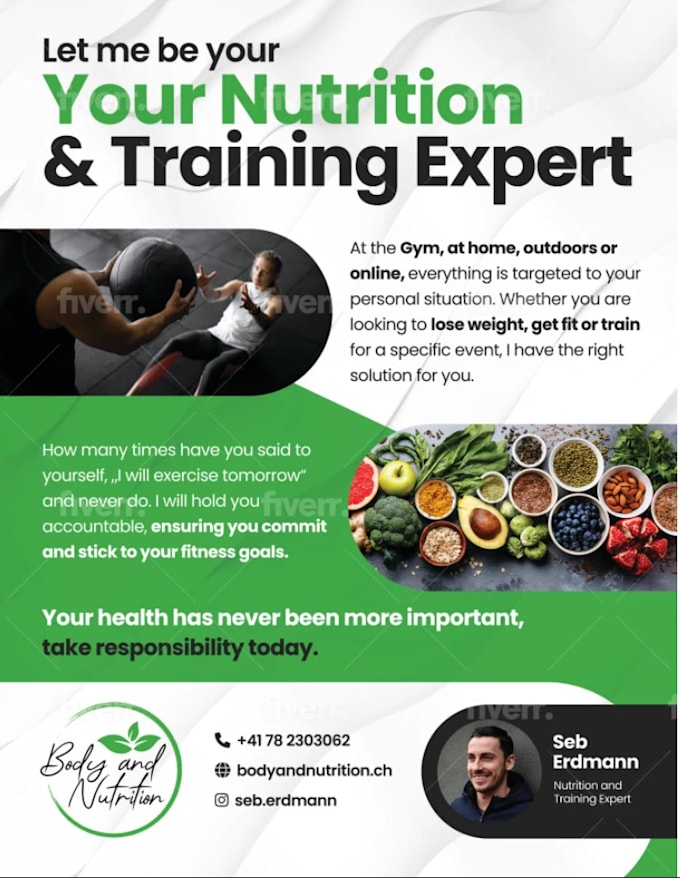 design a professional and creative flyer