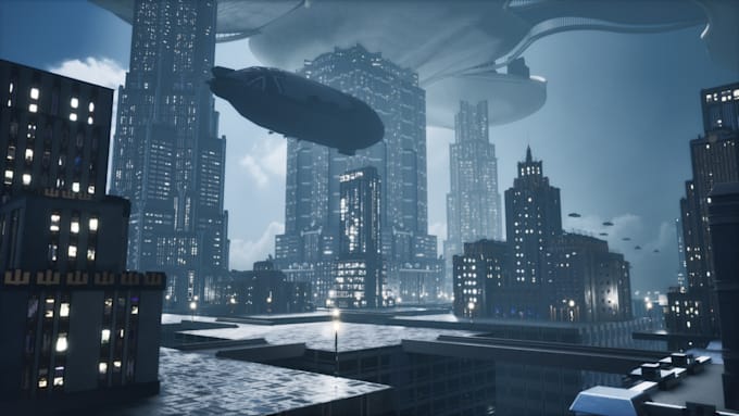 create realistic level, environment and lighting in unreal engine 5