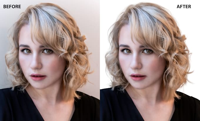 photoshop hair masking and background remove