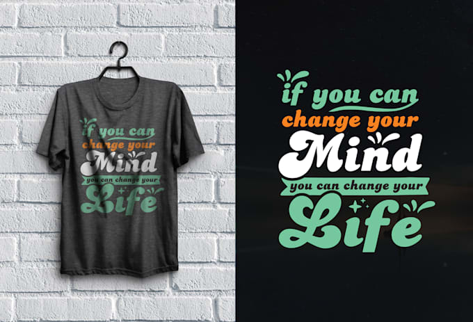 do clothing t shirt typography design
