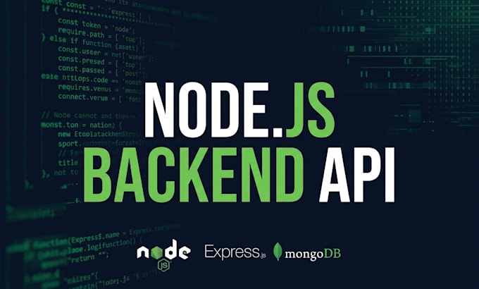 develop backend rest api using node js express and mongodb