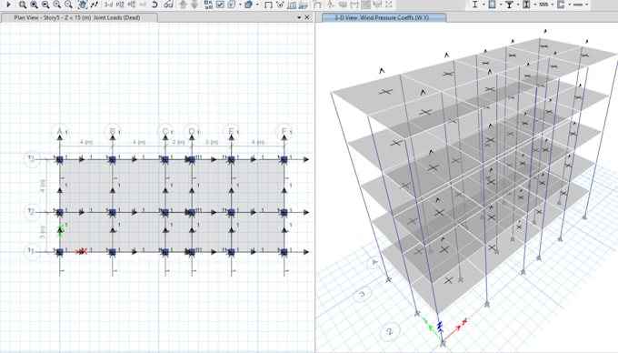 Do structural analysis and design by etabs by Shazam_001 | Fiverr