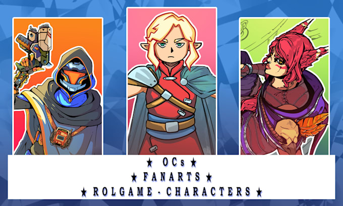 draw an illustration of your character