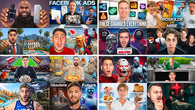 design an amazing youtube thumbnail