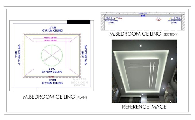 professional 2d false ceiling design for stunning interiors