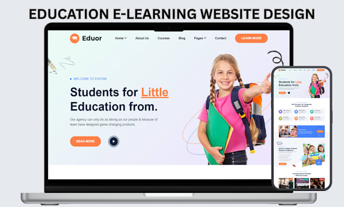 design education website ims website educational website elearning website