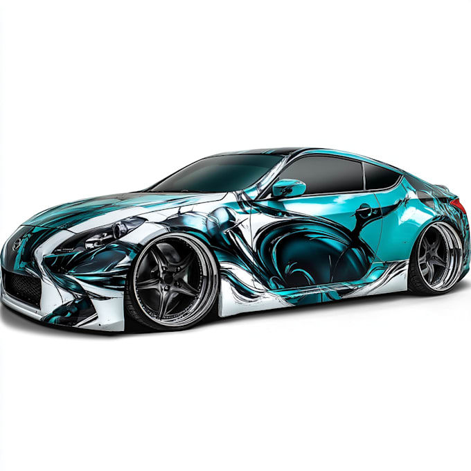 make branding vehicle wrap, car wrap, van wrap