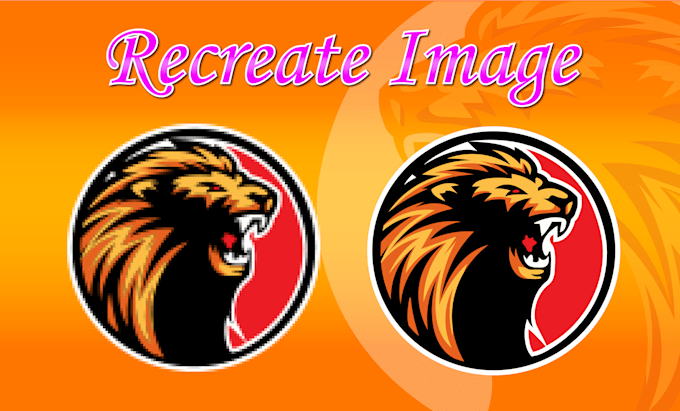 vectorize, modify or edit logo