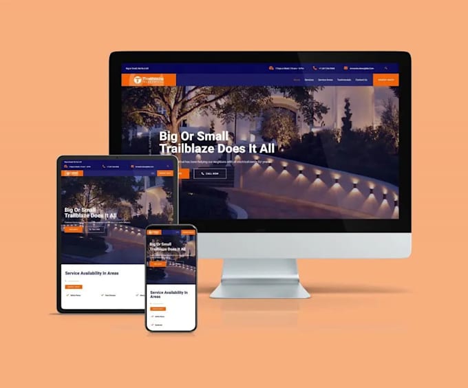 a custom development and wordpress sites