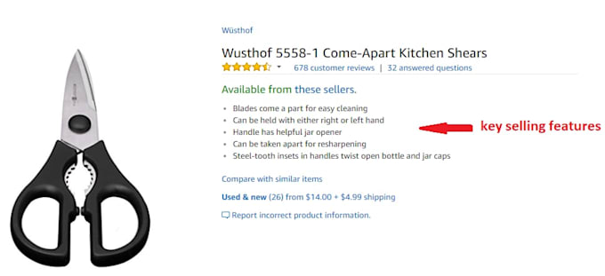 write powerful amazon listing optimization product description SEO bullet point