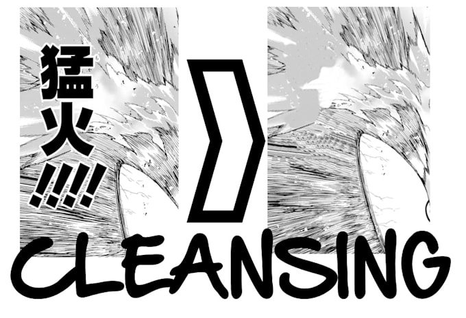 translate, cleanse and typeset any comic or manga