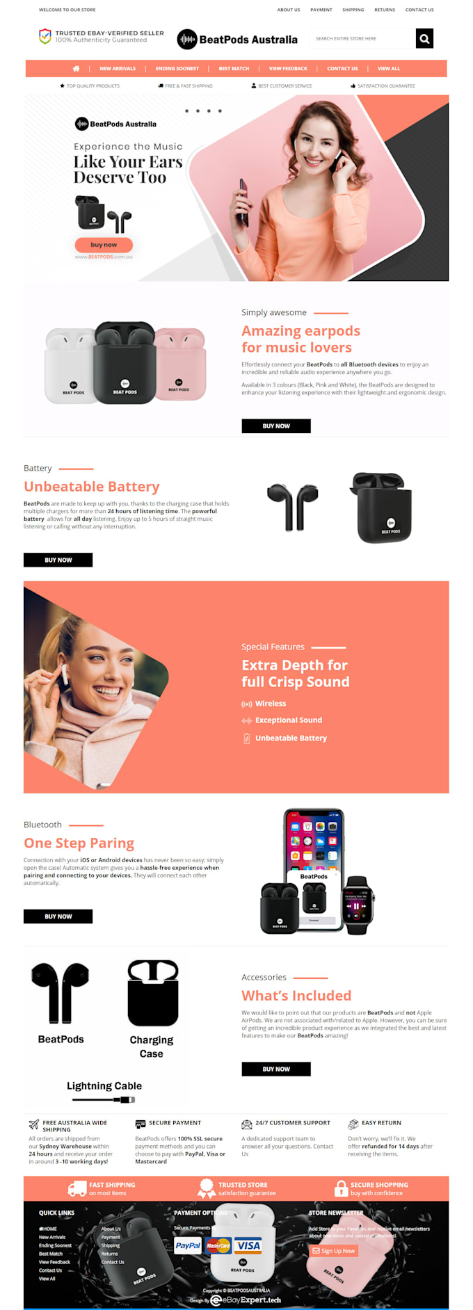 convert PSD to HTML responsive website