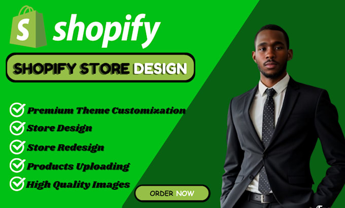 design, redesign shopify store, create shopify website