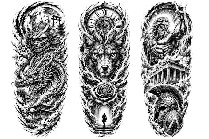 create unique tattoo design any custom tattoo, tattoo artist