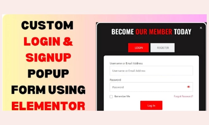 Make easy user registration custom registration and login forms in ...