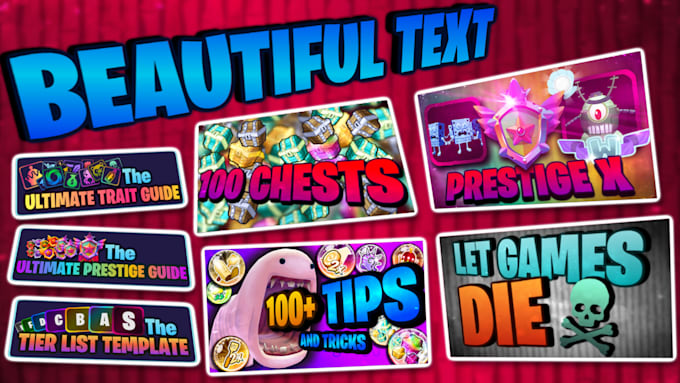 create stylized youtube thumbnails