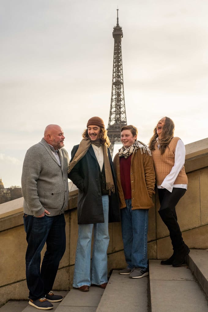 family vacation photographer in paris
