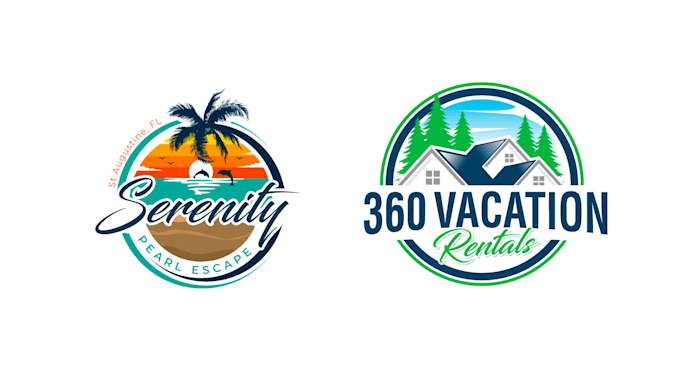 create high quality vacation logo for your business