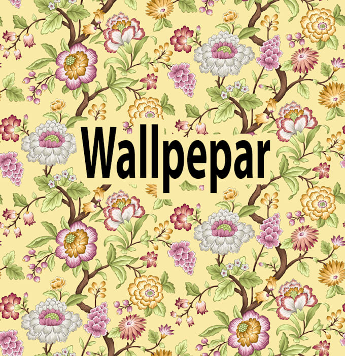 seamless, pattern, wallpaper design