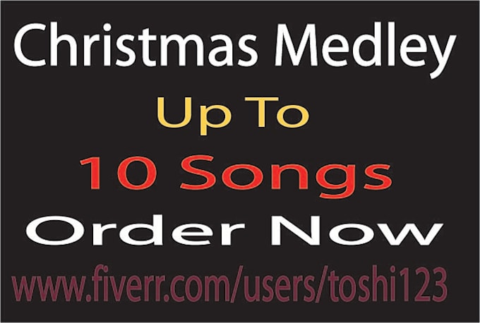make a medley up to 10 songs with some effects