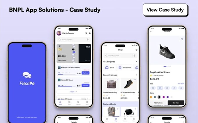 Develop bnpl, tap and pay app, money transfer, nfc app, smart home ...