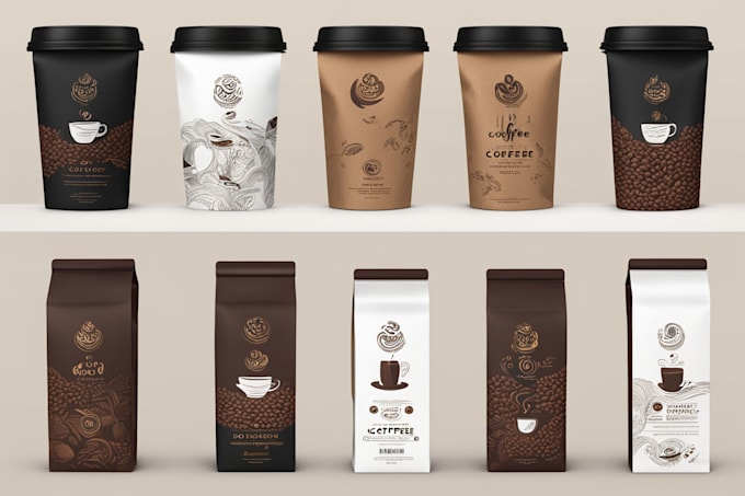 do coffee label and packaging design