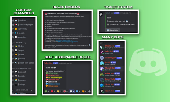 create a professional, fun and clear discord server