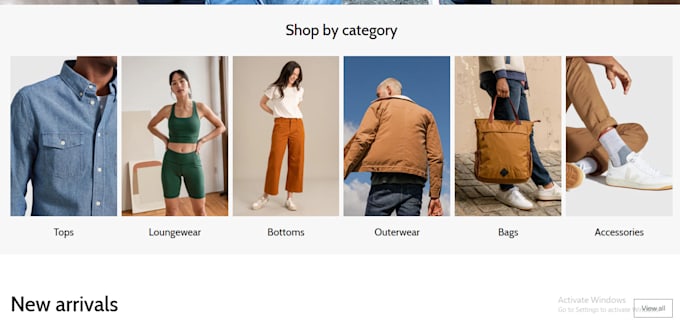 design modern clothing shopify dropshipping store streetwear fashion website
