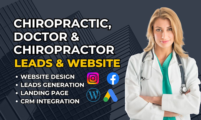 build chiropractic website chiropractic, chiropractor leads chiropractor website