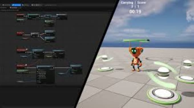 implement gameplay mechanics in your unreal engine single and multiplayer game