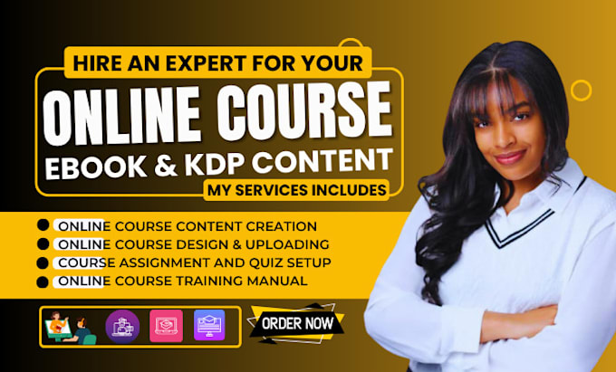 ebook writer book editing ghostwriter, online course creation, video course, ppt