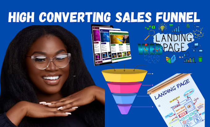 build high converting sales funnel with systemeio  gohighlevel and landing page