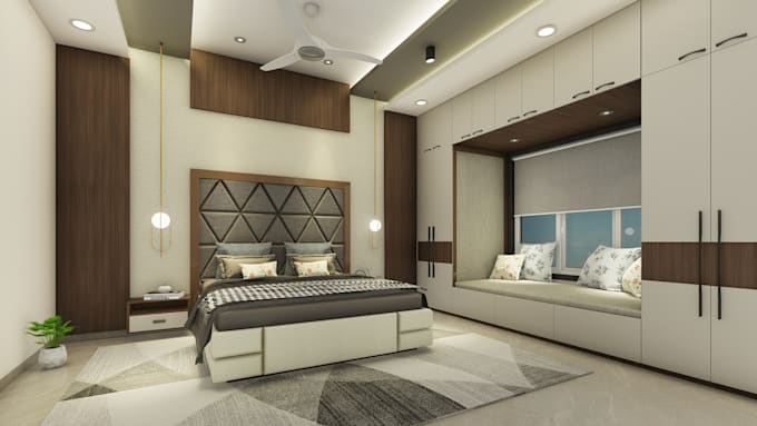 do modern interior bedroom design for you