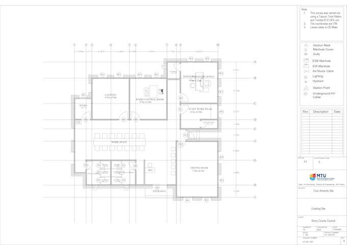 draw site plan, architectural plans, autocad drafting and make section elevation