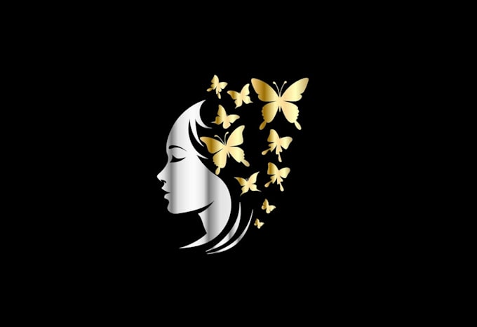 design high quality butterfly logo with free source file