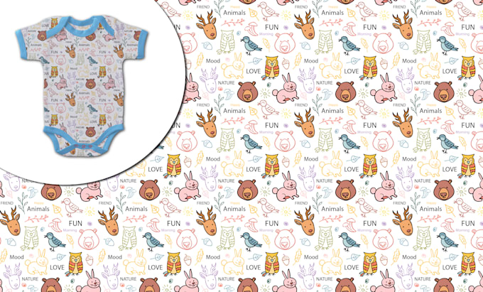 design seamless pattern, fabric and textile pattern design