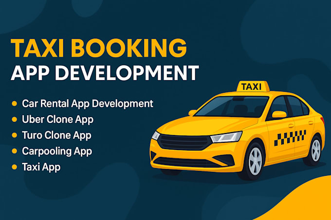 develop taxi booking app turoclone uberclone carpool app