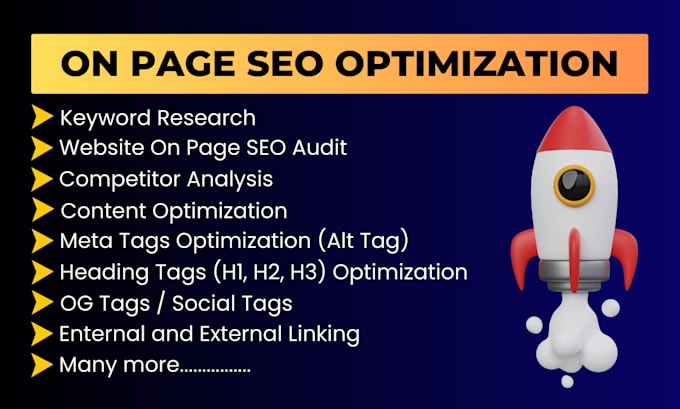 do wordpress website onpage and technical SEO optimization for your website