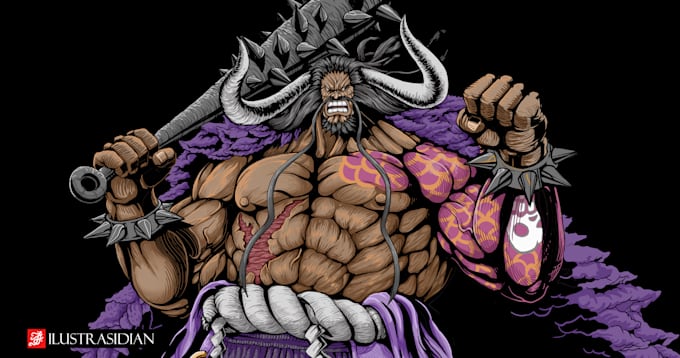 draw custom one piece anime, unique characters and scenes