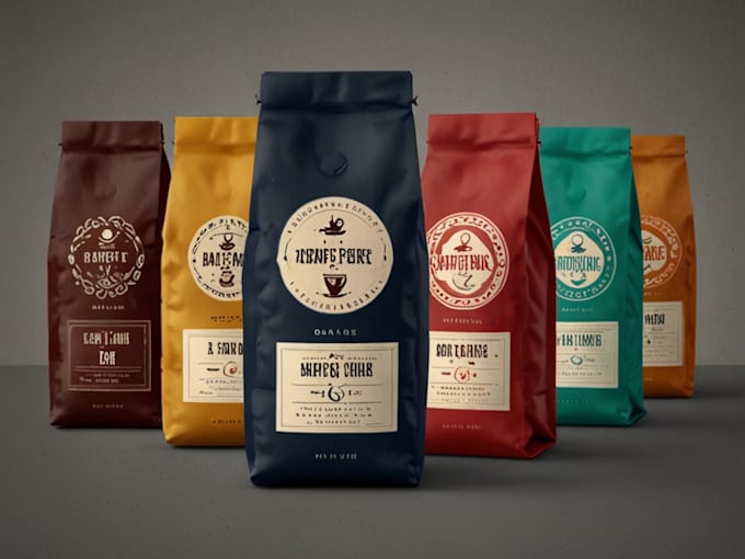 do coffee packaging, coffee bag, label design