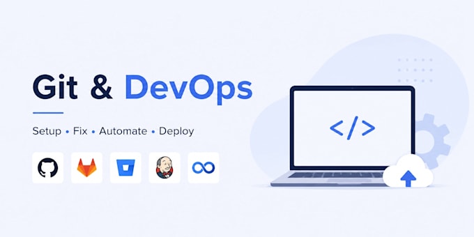 setup github gitlab devops cicd pipeline fix git issues and deploy apps